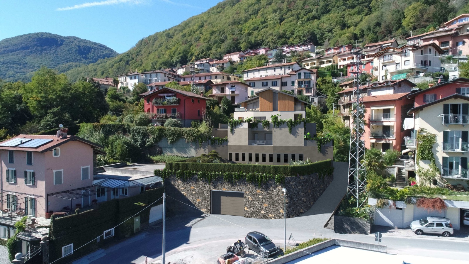 Progetto per complesso residenziale, San Siro (CO)